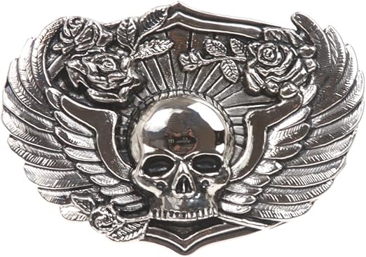 skull belt buckle amazon