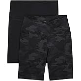 Danskin Womens 2-Pack 7" Active Bike Shorts