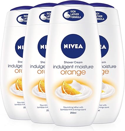 nivea orange shower cream