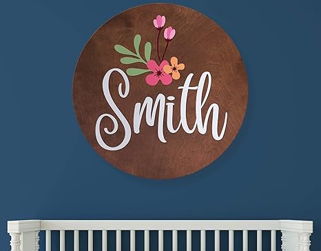 personalized name signs for nursery