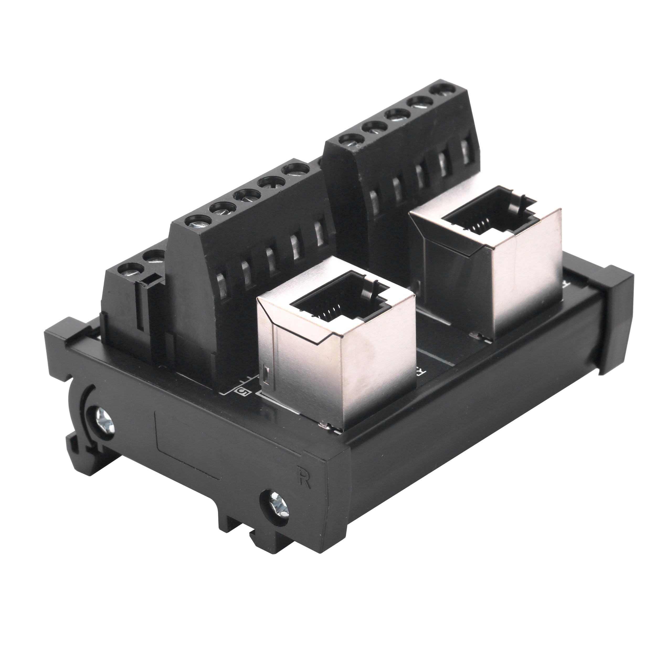Mua Jienk RJ45 8P8C DIN Rail Mount Ethernet Connector Distribution ...
