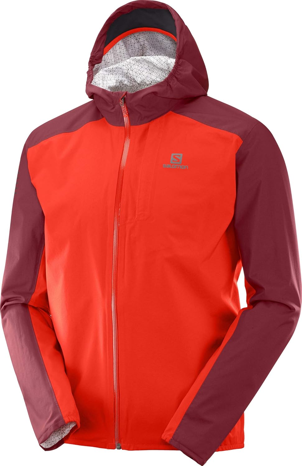 salomon mens running jacket