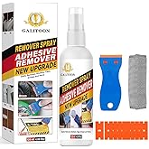 Adhesive Remover, Sticker Remover for Easy Removal of Stickers, Surface-Safe Glue Remover with Plastic Scraper, Glue Removal 
