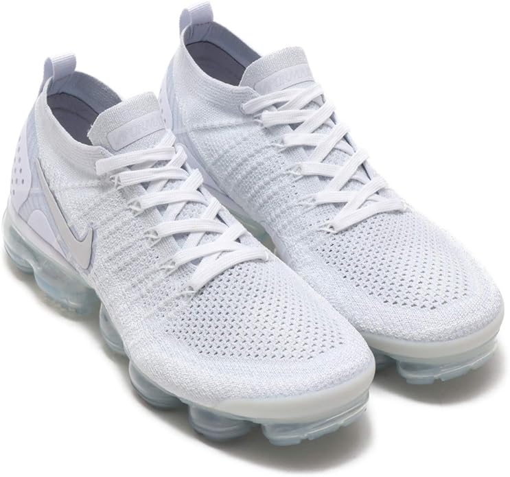 ナイキ エア ヴェイパーマックス フライニット 2 Air Vapormax Flyknit 2 ホワイト バストグレー フットボールグレー 105 日本国内正規品 30 0cm ランニング Amazon