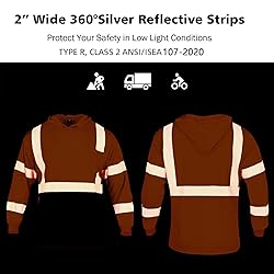 VENDACE 3pcs Safety Reflective High Visibility Long