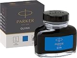 Parker QUINK Blue Ink Bottle 57 ml Fountain Pen Refill
