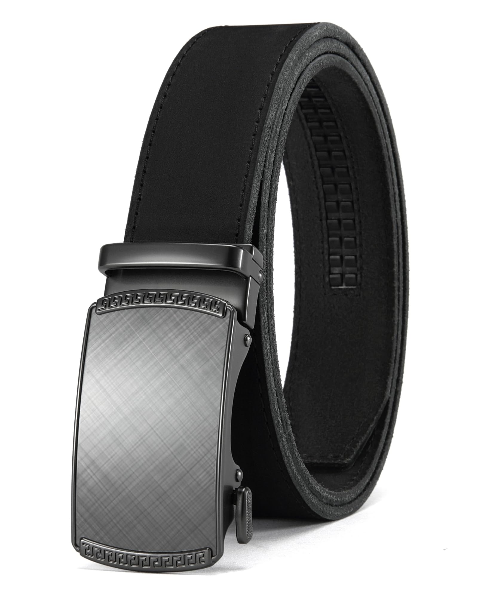 CHAOREN Mens Belt Leather Ratchet Belt
