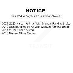 Transit Auto Front Rear Ceramic Disc Brake Pads Kit