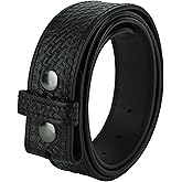 Gelante Genuine Full Grain Leather Belt Strap without Belt Buckle