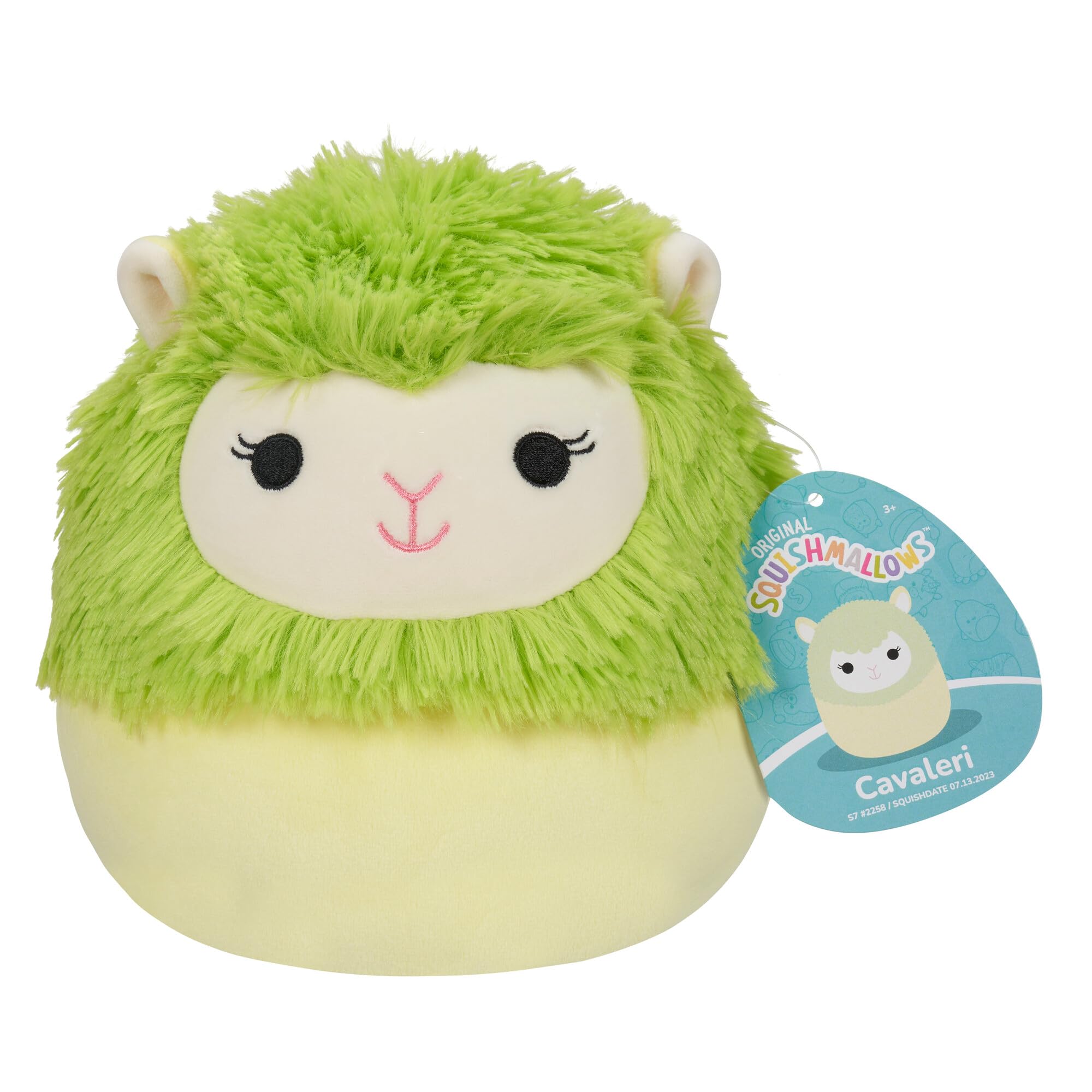 Squishmallows Original 7.5-Inch - Cavaleri the Lime Green Alpaca โ image 1