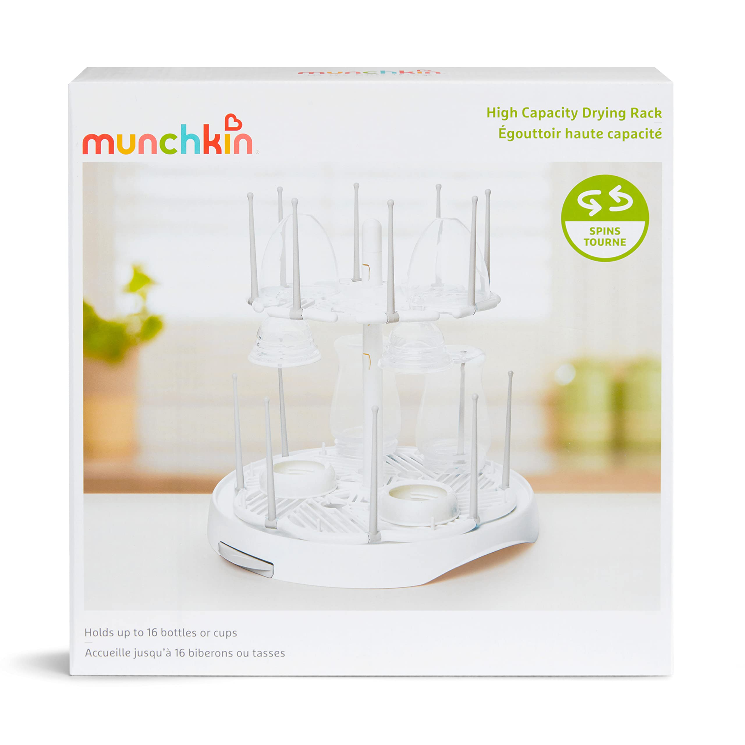 Munchkin® High Capacity Drying Rack for Baby Bottles and Accessories