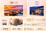 TCL 55PF650K 55-Inch 4K HDR Smart LED Fire TV Dolby Vision Atmos Alexa Built-In view 6