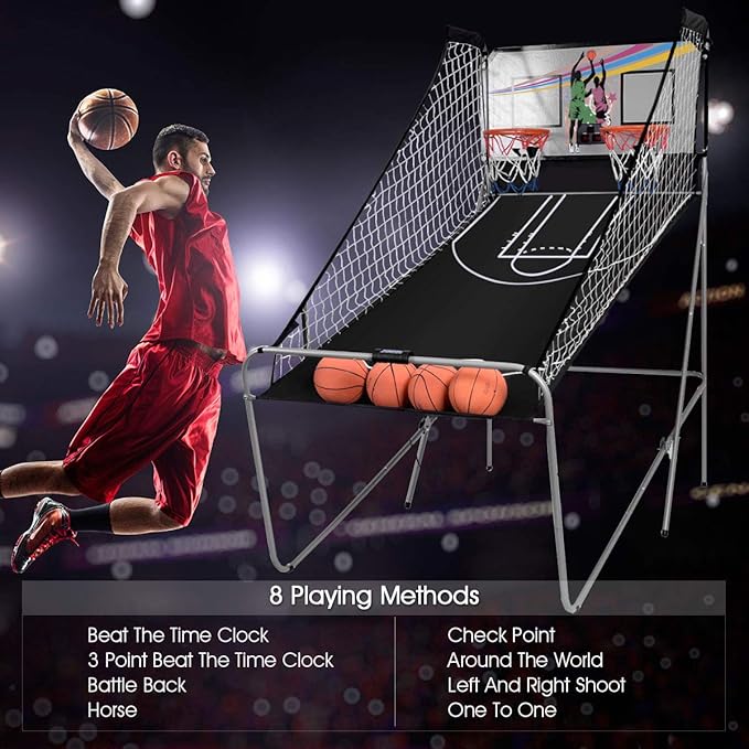 giantex indoor basketball arcade game