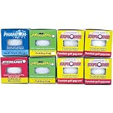 Lot 8 Trick Golf Balls Jokes Exploding, Mist, Wobble, Streamer