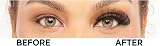 Eylure Volume Curl No. 111 False Eyelashes Fake Lashes Russian Style Wispy view 3