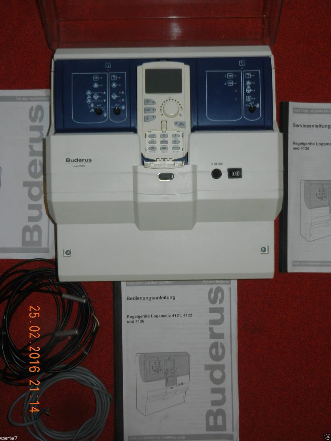 Buderus Logamatic R4121 Ems Immersion Heater Mjit Mac2 Controller Demo New Amazon Co Uk Diy Tools