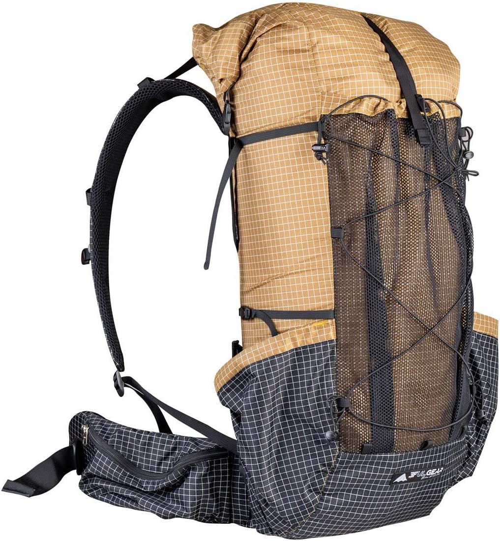 3F UL GEAR Qi Dian Pro UHMWPE Backpack 40+16L Outdoor Hiking Ultralight Backpacks Lightweight Camping Pack