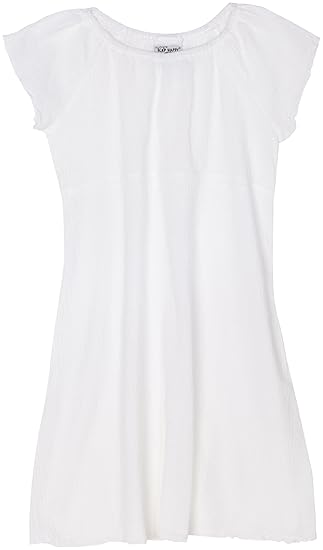 girls white peasant dress