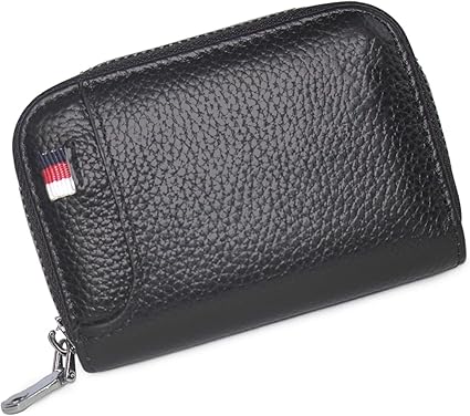 T-Cobbler Kleine Leder-Akkordeon-Geldbörse, RFID-blockierende