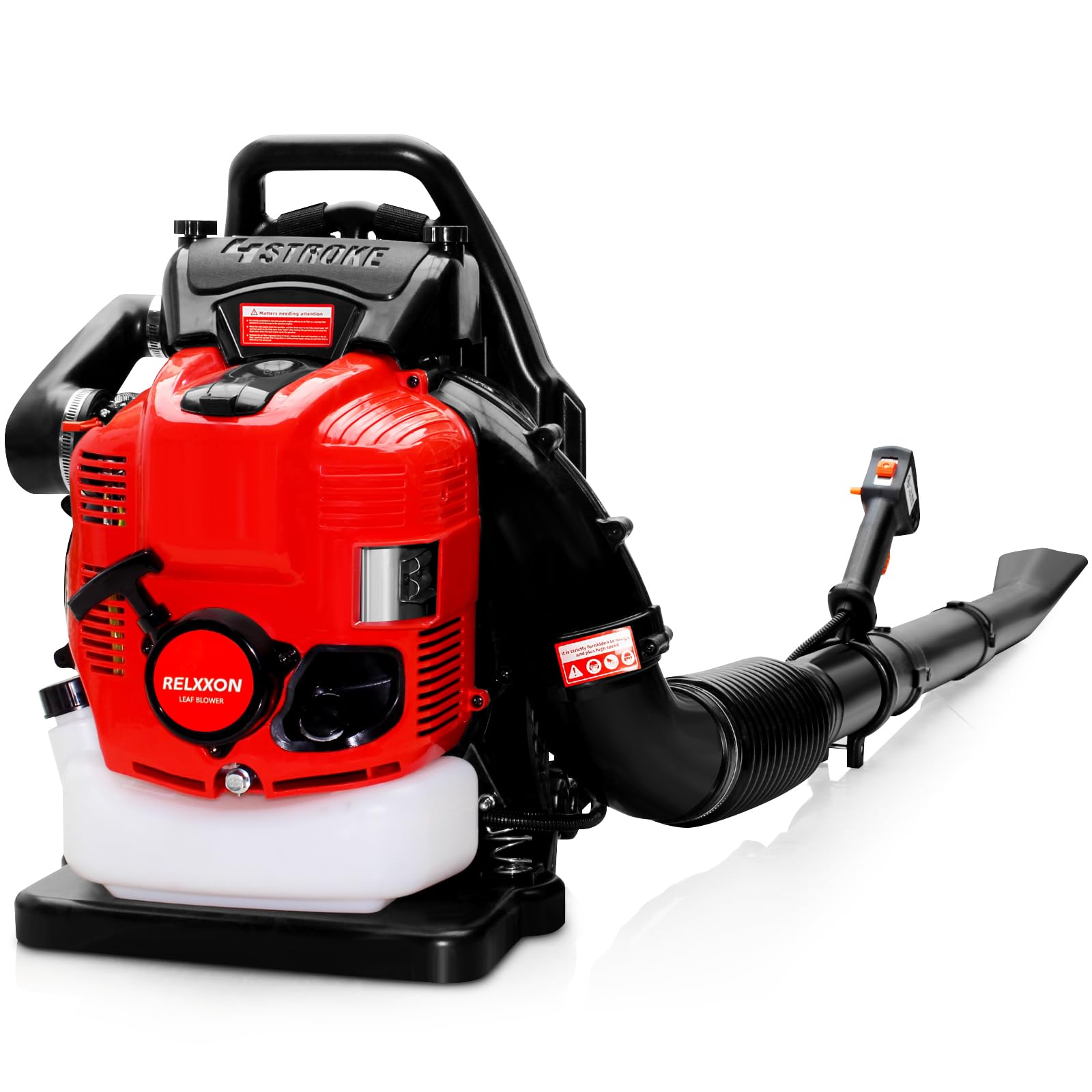 V-MODEST 43cc 2-Stroke Gas Backpack Leaf Blower – 706CFM, 190MPH – With Fuel Mix Bottle-822108