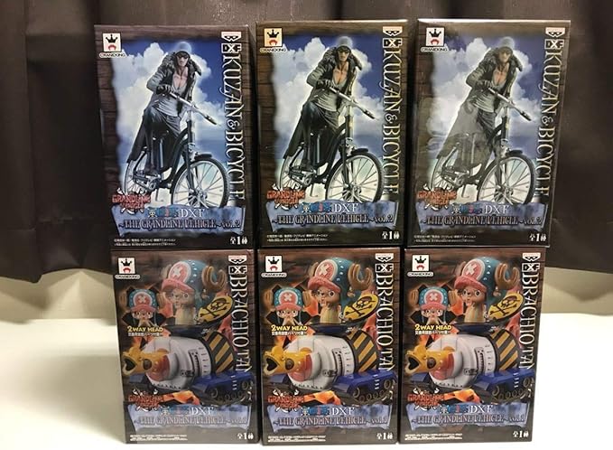 Amazon 未使用 6体セット ワンピース フィギュア グラメン 希少 まとめ レア セット 青キジ クザン チョッパー Grandline 造形王頂上決戦 フィギュア ドール 通販