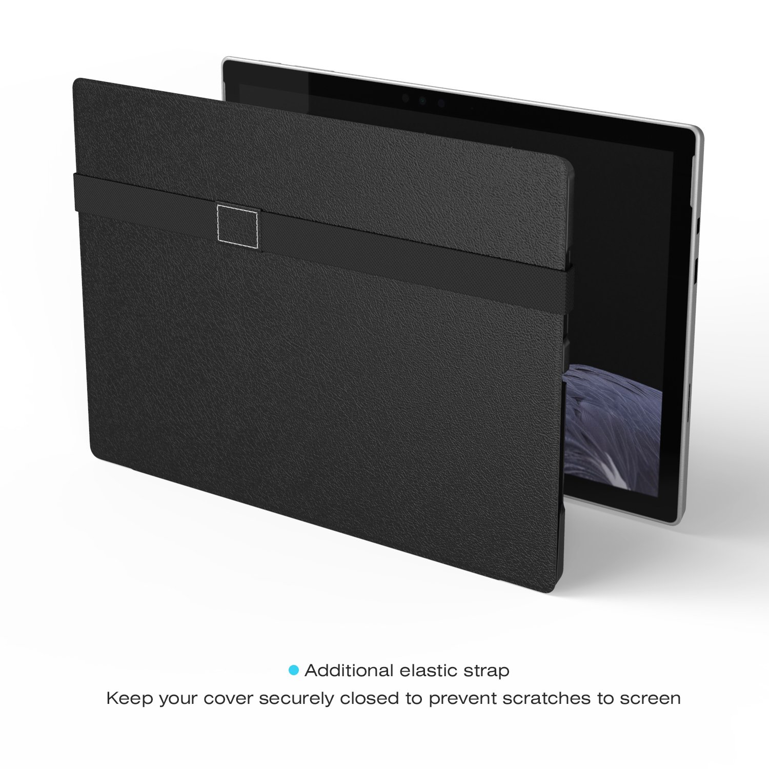 MoKo Microsoft Surface Pro 7 case Smart Slim Shell Lightweight Stand