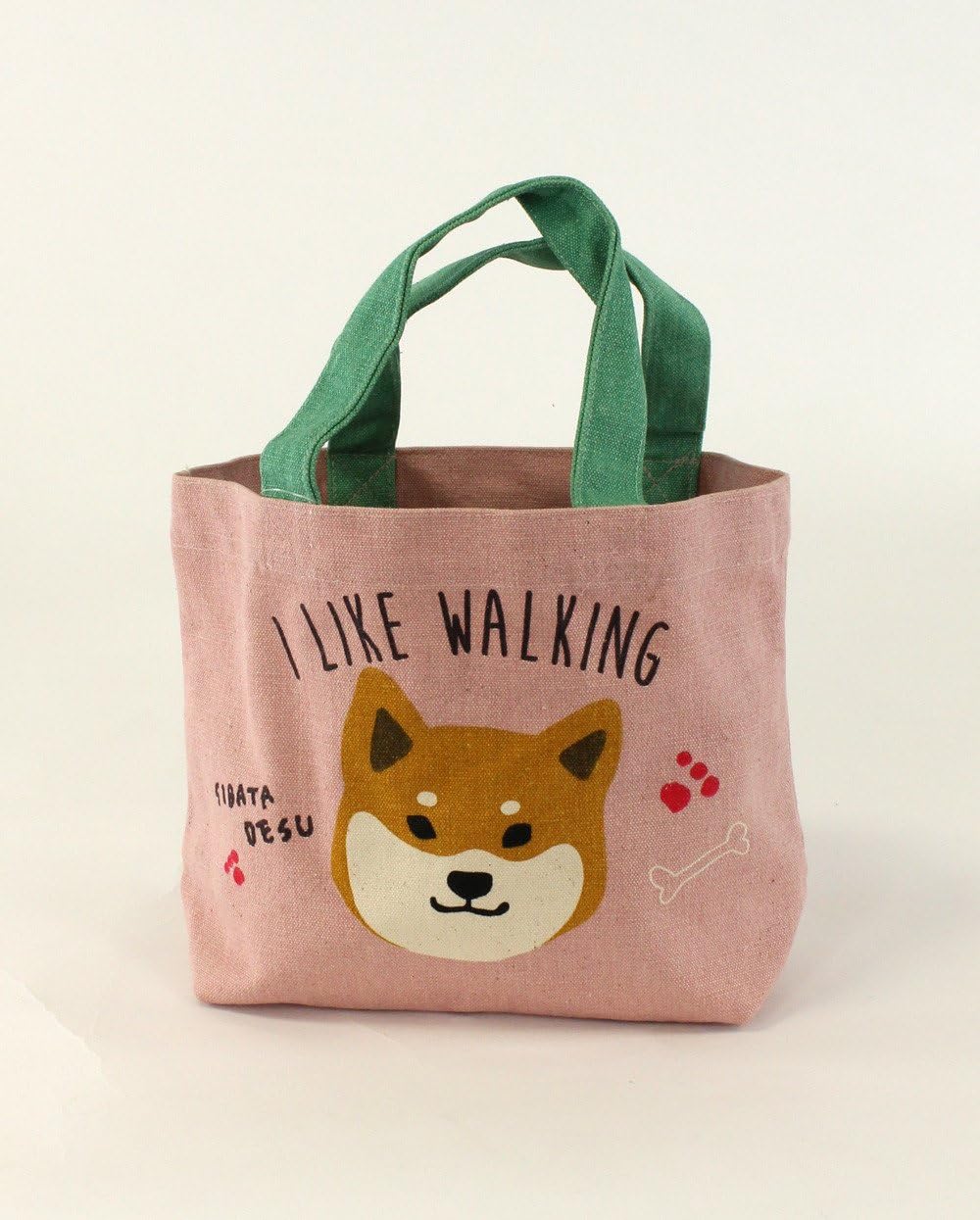Narumi Pink mini tote bag inside pocket Hobby Shibata San Shiba Dog NarumiKK