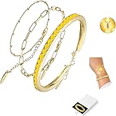 ZEETNIVI Intentional Healing Stones Bracelet for Women, 3PCS Layered Set with Semi‑Precious Stone Beads, Inspirational Jewelry for Calm Rituals & Emotional Balance