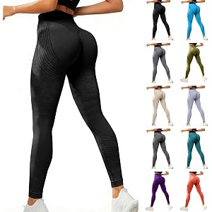 dyiozbga 3D Anti Cellulite Compression Resistance Band Leggings for Women Butt Lifting Tummy Control Yoga Workout Slim Pants