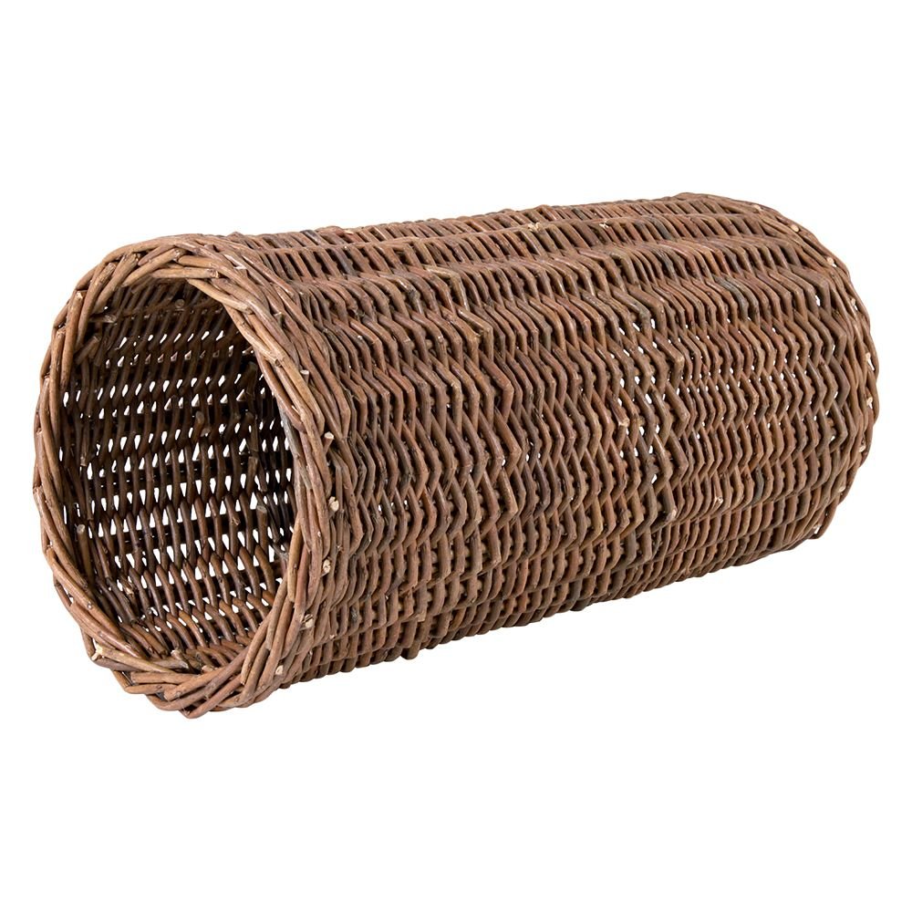 Trixie Wicker Tunnel for Hamsters, Brown, 25 x 10 cm