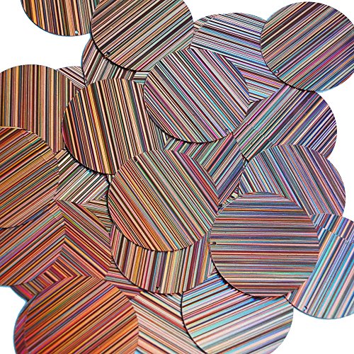 Salmon Pink Sequin Round 1.5 inch City Lights Reflective Couture Loose Paillettes Made in USA.