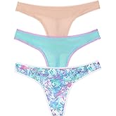OnGossamer womens Ongossamer Mesh Hip G Thong 3 Pack