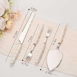 TUKDAK Personalized Cake Cutting Set With