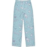 visesunny Boy's Pants Loose Jogger Pants Soft Elastic Trousers Long Bottoms Loungewear with Two Pockets Size S-XL
