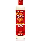 Creme of Nature Argan Oil From Morocco Moisture Recovery Leave-In Curl Milk | Leave-in conditioner that detangles, softens and moisturizes dry hair for lasting hydration and shine. Made with argan oil.