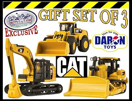 caterpillar metal toys