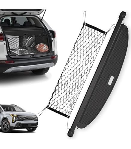 Tappetini Auto TPE Per Kia Sportage 2023-2024 (Non Ibrido) – Set Completo 4 Pezzi + Bagagliaio, Antiscivolo E Impermeabili