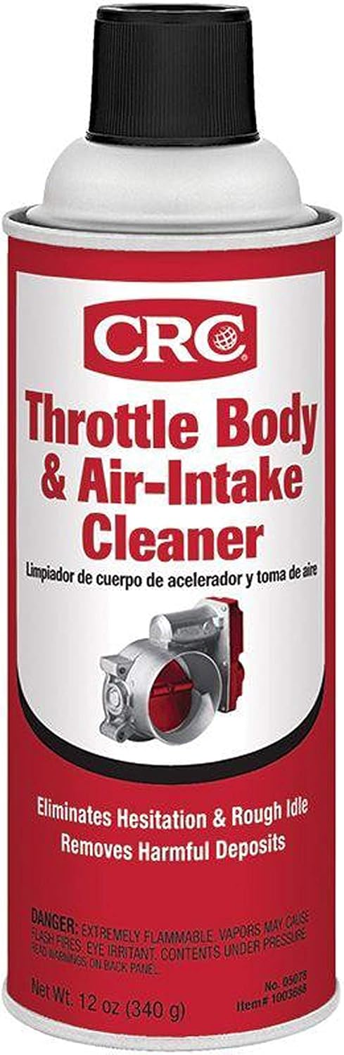 CRC 05078 Throttle Body and Air-Intake Cleaner - 12 Wt Oz.: Sports & Outdoors