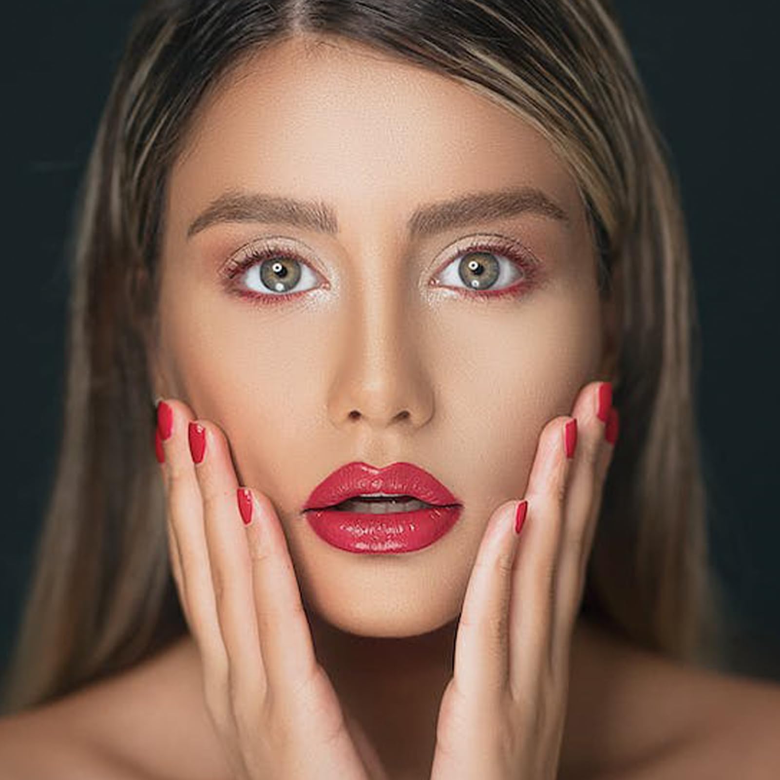 RUPOFUZA Medium Press on Nails Coffin Fake Nails 30Pcs Ombre Pink Square False Nails with Gloss Designs Acrylic Nails Press ons Artificial Nails Stick on Nails for Women - Image 7