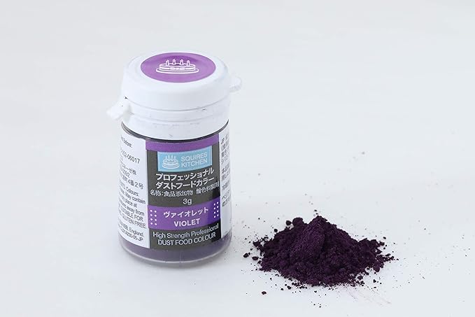 Amazon 食用 Skプロフェッショナルダストフードカラー ヴァイオレット 紫 パープル 正規輸入品 粉末色素 Squires Kitchen スクワイヤーズキッチン Squires Kitchen スクワイヤーズキッチン 食紅 着色料 通販