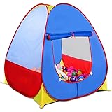 EocuSun Pop Up Play Tent, Ball Pit Play Tent Kids Playhouse for Indoor and Outdoor, Foldable Tent for Kids Girls & Boys Toys 