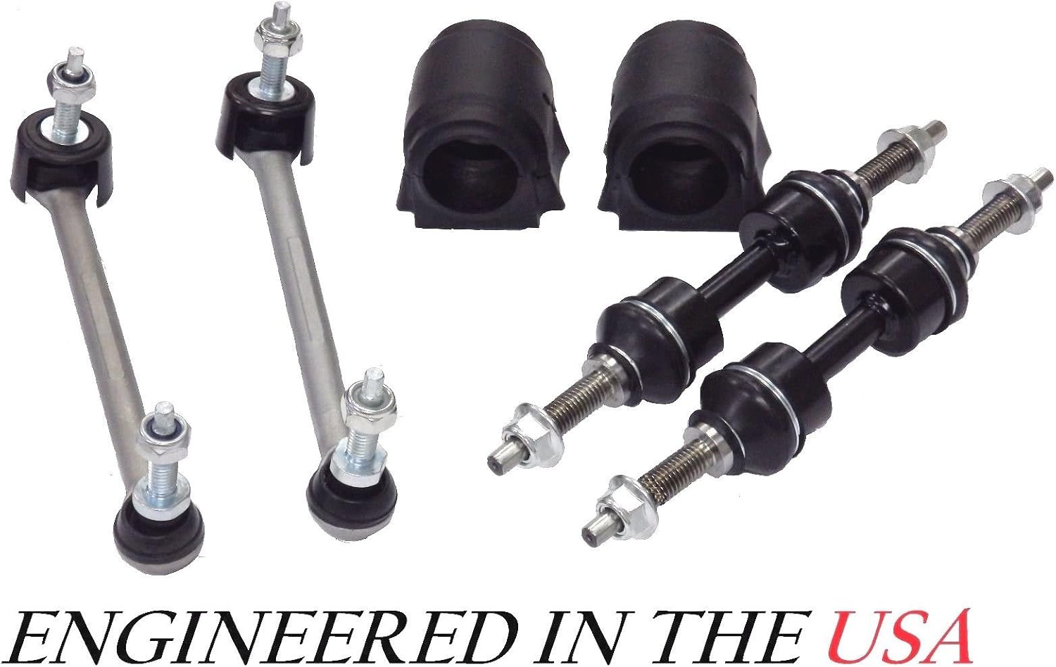 FORD FOR 0717 Bushings + Links Bar Sway FRONT/REAR 6PC EXPEDITION