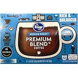 Kroger Medium Roast Premium Blend Coffee 12 count K-Cups (4 pack, 48 total)