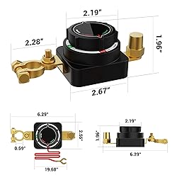MNJ Motor Battery Disconnect Switch with