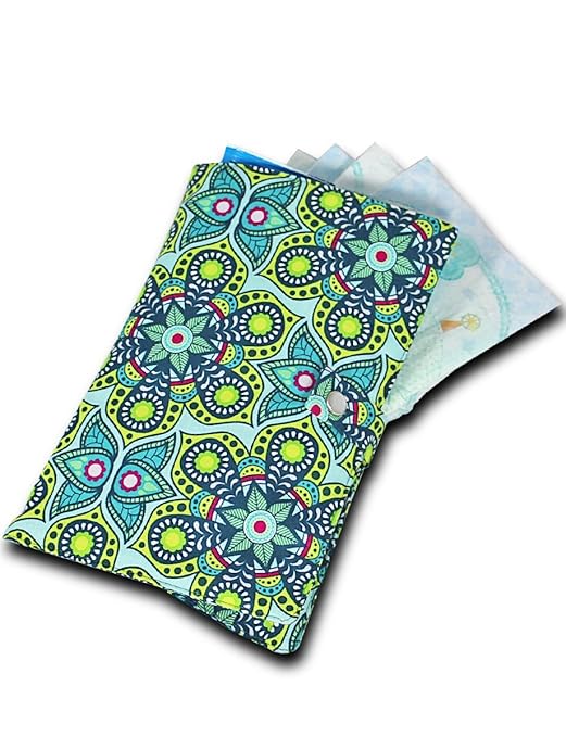 boubalou Windeletui'Sonnentanz' - kleine Wickeltasche für unterwegs aus Stoff