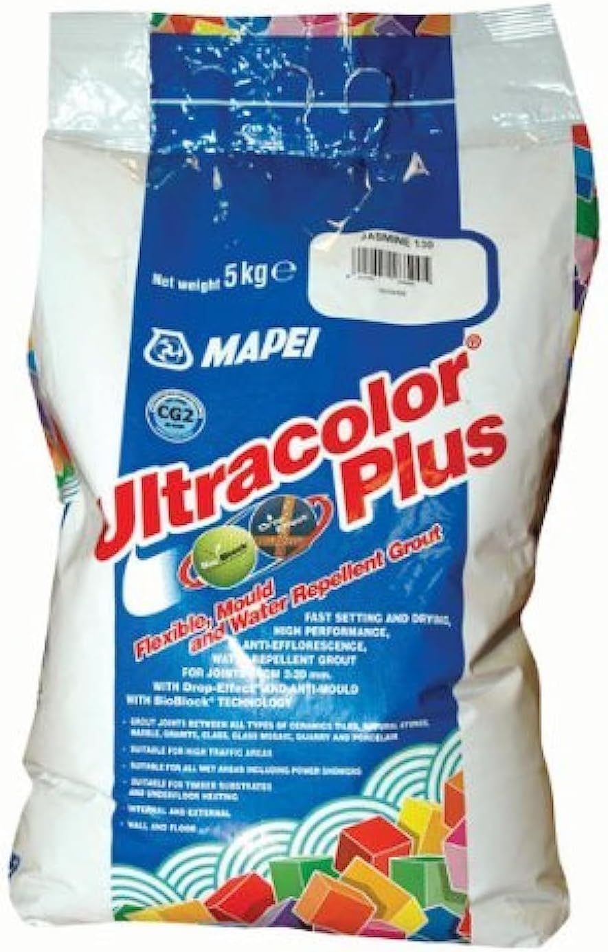 Mapei 110 UltraColor Plus Manhattan Grey Grout 2kg Fast Setting Efflorescence