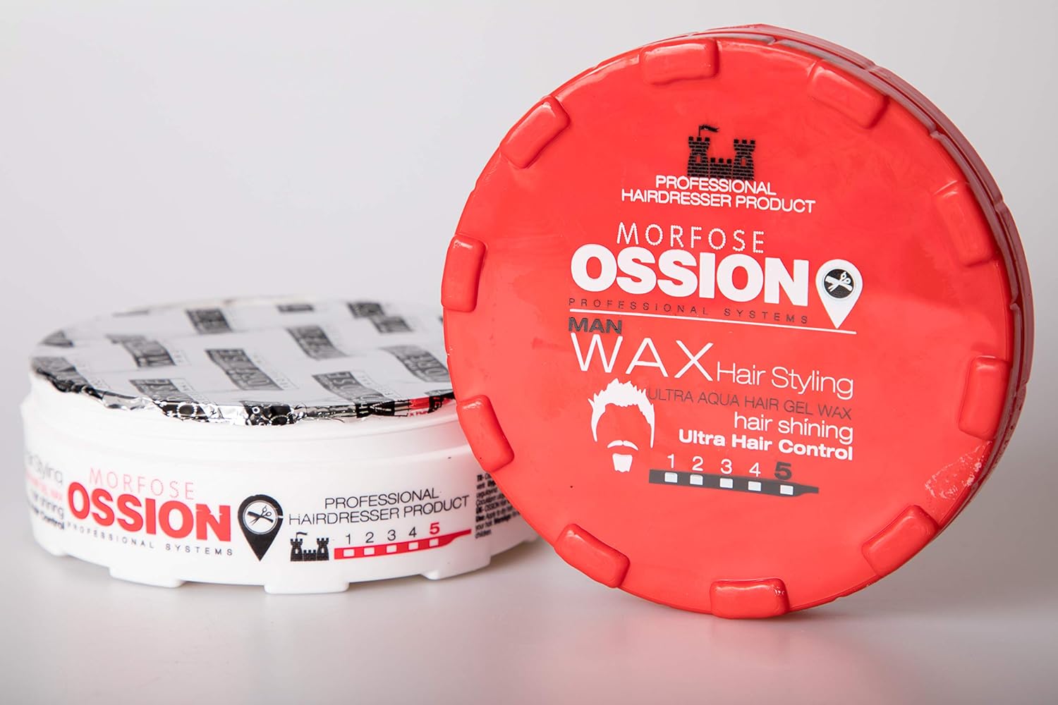 Morfose Ossion Hair Ultra Aqua Gel Wax 5 Rosso Efruechte Profumo