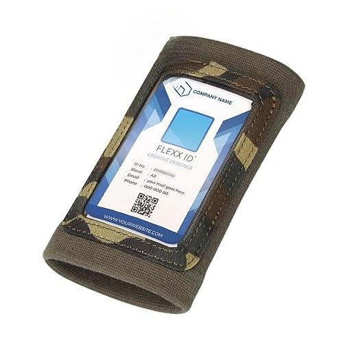FLEXX ID PRO (XL) Secure RFID-Enabled Clear Window Arm Badge