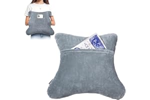 Very100 Mastectomy Pillow Hysterectomy Pillow with Pocket,Post Surgery Seatbelt Pillows for Post-Surgery,Port Pillows for Chemo Patients,C-Section Recovery Heart Surgery Hysterectomy Recovery Pillow