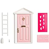 18.5cm Little Magical Fairy Door Opening with Accessories/Tooth Fairy Door For Fairy Tale Education Learning Toy Pretend Play